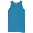 thumbnail image 3 of Hanes Mens ComfortWash Garment Dyed Sleeveless Tank Top, S, Navy, 3 of 3