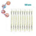 thumbnail image 2 of 100Pcs Vitamin E Oil Swabs Stick Disposable VE Cotton Swab Lip Gum Anti Dry Moisturizing Cotton Sticks, 2 of 5