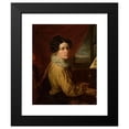 thumbnail image 2 of Walenty Wańkowicz 15x17 Black Modern Framed Museum Art Print Titled - Portrait of Karolina Towiańska (1831), 2 of 5