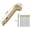 Brown, variant on Camping Hammer with 8 Pegs, Tent Stake Driver, Heavy Duty Tent Mallet, Puller & Bottle Opener with Storage Handle for Outdoor Hiking Camping Backpacking (BROWN)