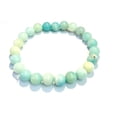 thumbnail image 3 of CRYSTALMIRACLE AMAZONITE 7 MM ROUND BEADS BRACELET JEWELRY FASHION ACCESSORY MEN WOMEN GIFT HEALING GEMSTONE LOVE PEACE MEDITATION SPIRITUAL HANDCRAFTED, 3 of 4