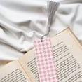 thumbnail image 6 of Kdxio Plaid Heart Print Metal Tassel Bookmarks,Perfect Gift for Art Lovers and Bookworms Metal Bookmarks for Women, 6 of 8