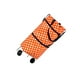 thumbnail image 1 of Naiovety Bolsa plegable de tela para carrito de compras, portátil y versátil, de gran capacidad, fuerte y duradera Almacenamiento y organización del hogar origen naranja, 1 of 6