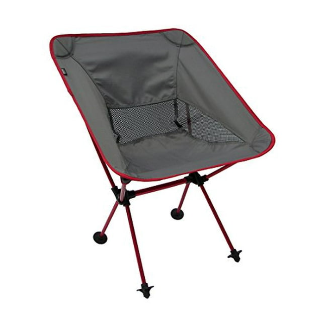 Travelchair Joey Chair, Portable Camping Chair, Super Compact Storage, Red