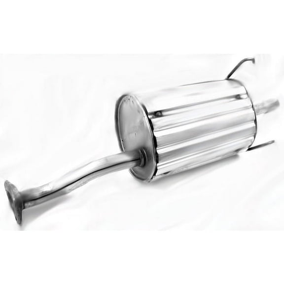 Muffler - Compatible with 2001 - 2005 Honda Civic 2002 2003 2004