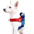 thumbnail image 2 of Gustave No Pull Dog Harness for Small Medium Dogs, No Choke Adjustable Reflective Pet Harness Vest with Breathable Mesh Padded and Handle for Outdoor Walking Training - Red, M, 2 of 7