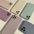 thumbnail image 2 of Liquid advanced gray 13 for iphone15 Apple phone case 11 silicone 14pro solid color X/12 soft case, 2 of 6