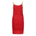 thumbnail image 4 of Women’s Dresses Flapper Dresses 20s Gatsby with All-Over Fringe Mini Dresses, 4 of 4