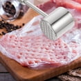 thumbnail image 4 of unbranded Martillo Para Carne De Acero Inoxidable Ergonómico Para, 4 of 8