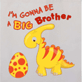thumbnail image 4 of Inktastic I'm Gonna Be A Big Brother-dino Tote Bag, 4 of 4