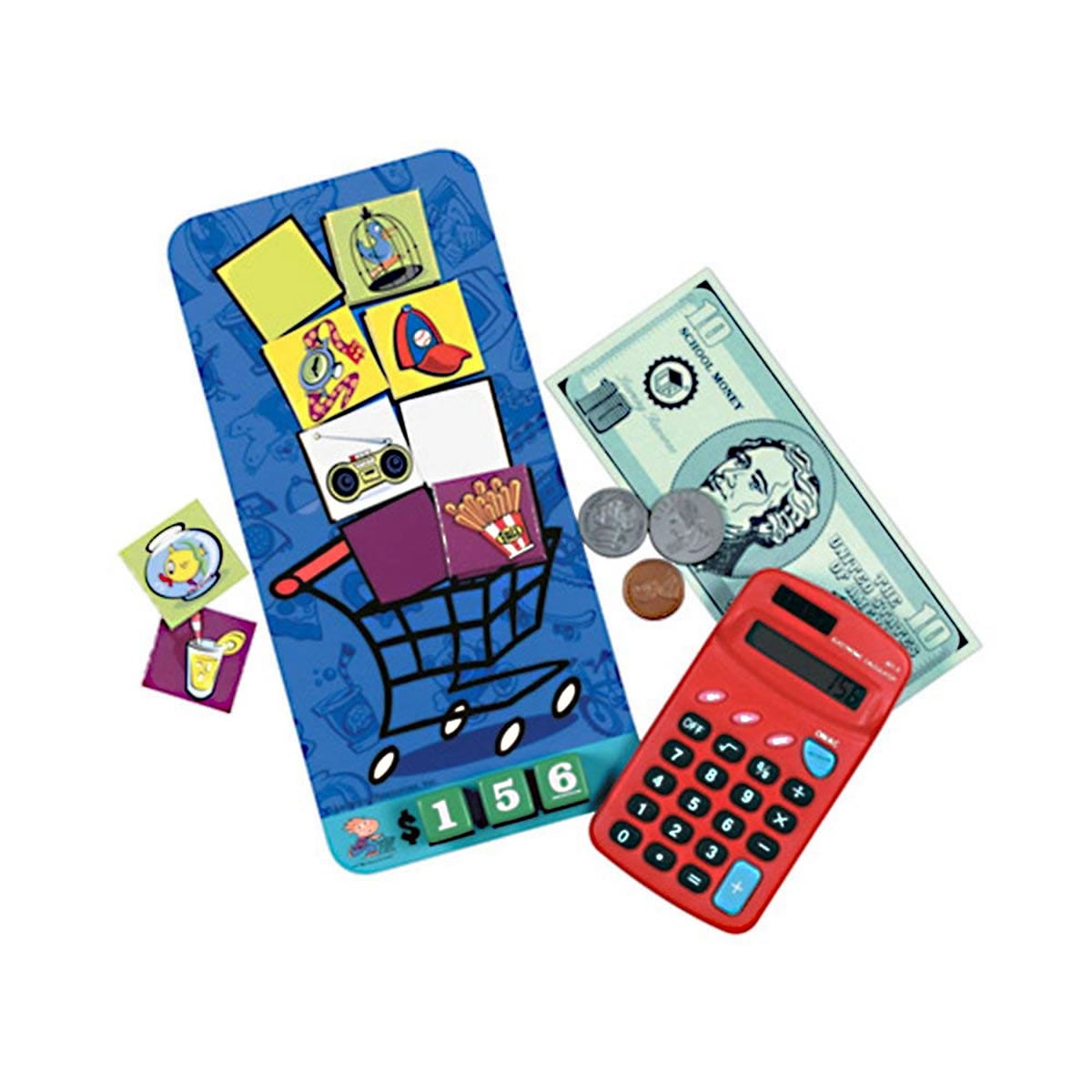 Learning Resources Buy It Right Shopping Game, Math Games for Kids, Ages 5+