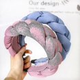 thumbnail image 4 of Chunky Jumbo Braided Wide Headband, 4 of 5