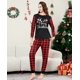 thumbnail image 4 of 2025 Christmas Family Matching Pajamas Merry Xmas Deer Print Kid Baby Outfits Tops+Pants 2PCS Xmas Sleepwear Pyjamas Dog Clothes, 4 of 4