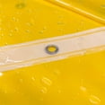 thumbnail image 6 of Barossa Design Lightweight Waterproof Shower Curtain PEVA Liner with 3 Magnets -Clear Yellow, 72" x 72", 6 of 7