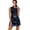 Blue Butterfly, variant on Beautiful Butterfly Activewear Lightweight Golf Dress for Hot Weather Ruffle Zip Up Polyester Material Moisture Wicking Stretch for Outdoor Sports