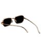 thumbnail image 5 of Gafas de sol para hombre, estilo retro, con borde grueso, con caja de metal, modernas gafas de sol con protección UV, 5 of 5