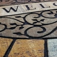 thumbnail image 6 of Welcome Mats Outdoor Durable Door Mats, 36" x 24" Modern Texture Doormat with Non-Slip Rubber Backing, 6 of 10