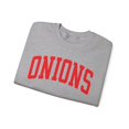 thumbnail image 3 of Onion Sweatshirt Gifts Crew Neck Shirt Long Sleeve Unisex, 3 of 7