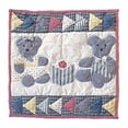 thumbnail image 1 of Patch Magic TPBLTB Ours en Peluche Bleu-Jeter Oreiller 16 x 16 Po., 1 of 1