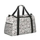 thumbnail image 2 of Balery Cute Baseball Bolsa de Gimnasio para Mujeres, Bolsa de Viaje con Bolsillo Húmedo, Bolsa de Fin de Semana para Mujeres, Bolsa de Viaje Resistente al Agua, 2 of 7