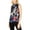 black, variant on Nine West Womens Floral Sleeveless Blouse Top, Black, Small