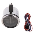 thumbnail image 3 of koolsoo 2" 4 LED Alarm Gauge OIL TEMP CHK ENG Indicator Black Chrome 800-00256, 3 of 9