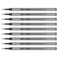 thumbnail image 2 of Recambios Reemplazables De 0,5 Mm Compatibles Con Beiluner, Juego De Escritura De Bolígrafo De Madera De Lujo, Inserción Directa De Tinta Negra, Paquete De 9, 2 of 5