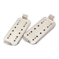 thumbnail image 1 of 2 PCS Humbucker Pickup Base Plate for Guitar Neck Bridge Set with 50mm and 52mm Pole Spacings, 1 of 8