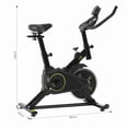thumbnail image 2 of Bicicleta Fija De Spinning X-Rush Spinx 8kg Color Negro, 2 of 9