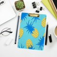 thumbnail image 7 of FMSHPON Pineapples in Sea Waves Clipboard Hardboard Wood Nursing Clip Board and Pull for Standard A4 Letter 13x9 inches, 7 of 7