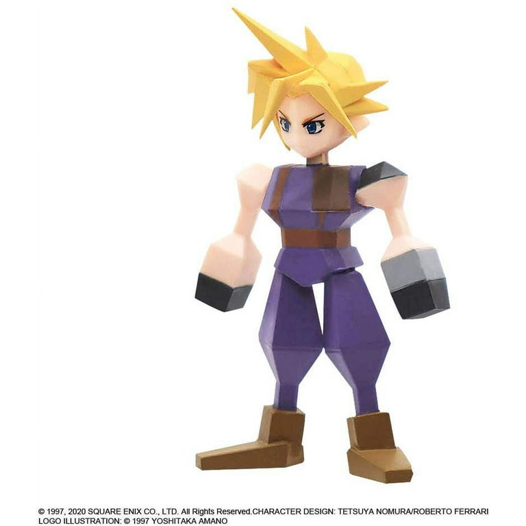 FINAL FANTASY VII ポリゴンフィギュア セット SQUARE ENIX: Final Fantasy VII Polygon Figure Set featuring 2