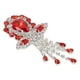 thumbnail image 1 of Broche nupcial de boda exquisito diseño de esmalte de color rojo brillante broche de ramo de mujer 4 piezas para fiesta ANGGREK Otros, 1 of 8