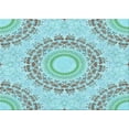 thumbnail image 1 of Ahgly Company Indoor Rectangle Patterned Tron Blue Area Rugs, 3' x 5', 1 of 6