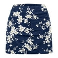 thumbnail image 3 of Yotami Skorts for Women Plus Size Summer Hight Waisted Athletic Skirted Shorts Trendy Casual Floral Print Tennis Skorts Multicolor, W32 L18, 3 of 3