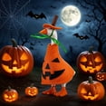 thumbnail image 5 of Halloween Goose Outfit, 23-Inch Pumpkin Wizard Porch Goose Outfit, Witch Geese Costume, Porch Goose Dress for Yard, Lawn, Outdoor, Garden, and Patio, 5 of 9