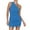 Blue, variant on Bigersell Formal Midi Dresses for Women Soild One-Shoulder Ruched Sleeveless Skinny Mini Short Dress Women Boho Dress Style 767, Female Asymmetrical Dresses Blue L