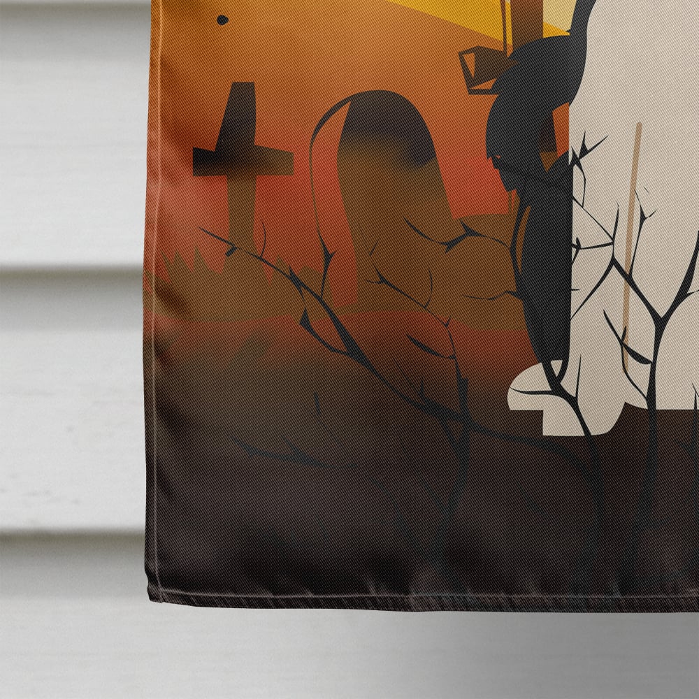 Halloween Russo-European Laika Spitz Flag Canvas House Size