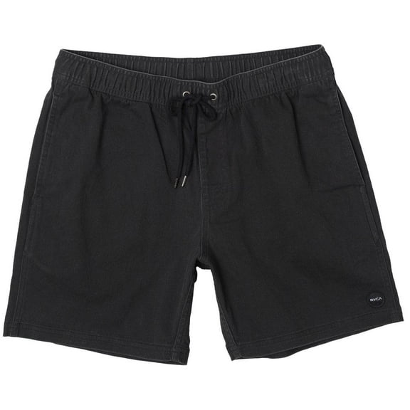 RVCA Escape 17 Elastic Swimwear Shorts in Black 2XL