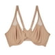 thumbnail image 2 of Bra Wacoal Body, sin forro, cierre frontal, aros, espalda cruzada 36DD, 2 of 2