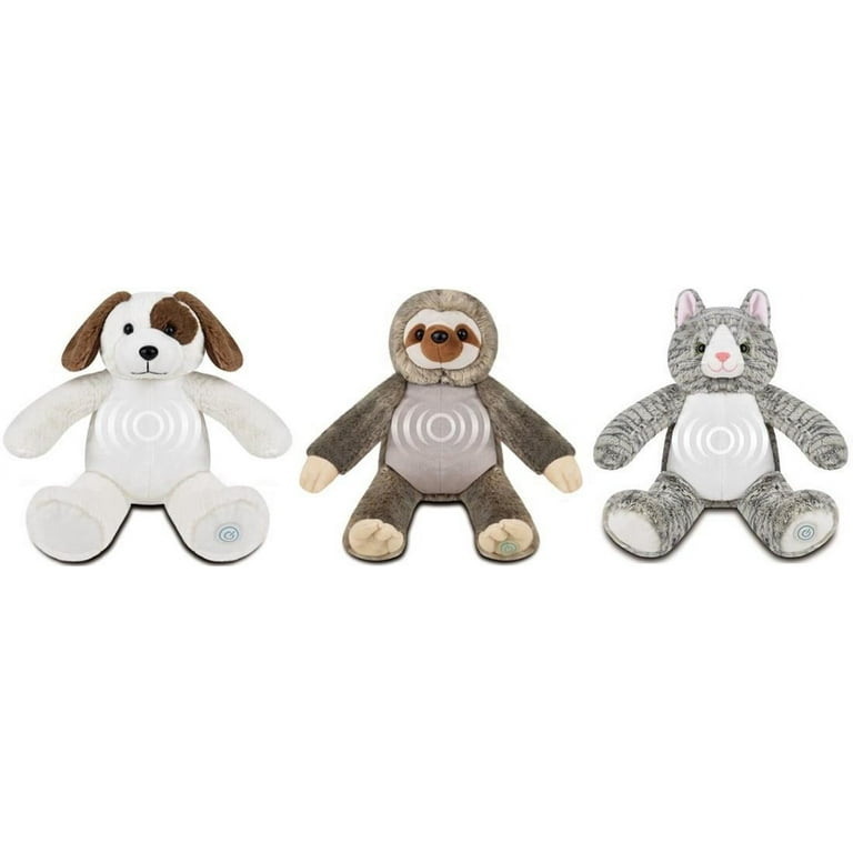 2 pack) Health Touch Huggable Massaging Massager Gift with Relaxing  Vibration - Sloth