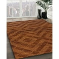 thumbnail image 3 of Ahgly Company Machine Washable Indoor Rectangle Abstract Red Fox Red Area Rugs, 3' x 5', 3 of 7