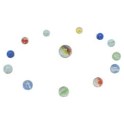 Toymendous 50 Piece Marbles, Collectible Novelty & Gag Toys, Multicolor, Children Ages 3+