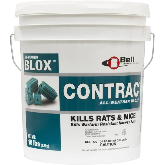 Bell Labs Contrac All Weather Blox 18 Lb Pail BELL