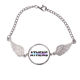 thumbnail image 1 of Athens City Radio Tower Pulsera pulsera pulsera alas de ángel pulsera, 1 of 3