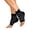 Black, variant on Compression Foot Sleeves treats and prevents Plantar Fasciitis (L, Tan, Single)