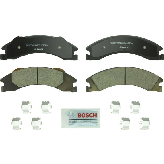 Bosch Quiet Cast Ceramic w/Hardware Brake Pad Set Fits select: 2008-2017 FORD ECONOLINE