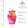 thumbnail image 2 of SUBSH Marble Design Metal Urn - Keepsake Urns for Human Ashes - Urnas para Cenizas Humanas Adultos - Decorative Urns - Urns for Ashes - Ash Keepsakes for Human Ashes (Size3inch, 1pcs), 2 of 2