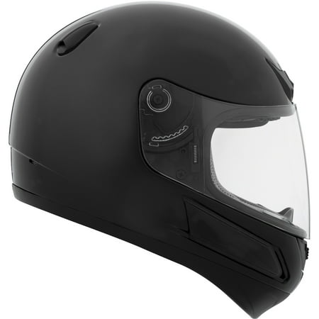 Bern Black Summer Helmet - CKX Munster VGK1 Full-Face Helmet, Summer - Youth Single Shield