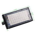 thumbnail image 1 of Naiovety Luz de inundación llevada 50W AC 220V Proyector de reflector para exteriores IP65 Lámpara de calle LED impermeable Iluminación de paisaje Iluminación y accesorios negro Naiovety HA1314-02B, 1 of 6