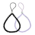 thumbnail image 1 of 2pcs Creative Beads Phone Lanyards Exquisite Crystal Phone Hanging Straps, 1 of 7
